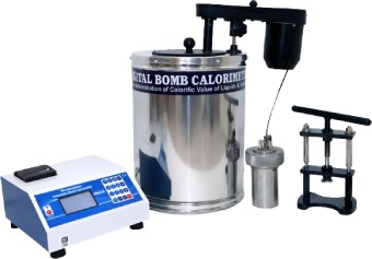 MICROPROCESSOR BASED BOMB CALORIMETER